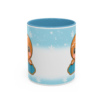 Cute Gingerbread Cookie Coffee Mug — Holiday Accent 11/15oz