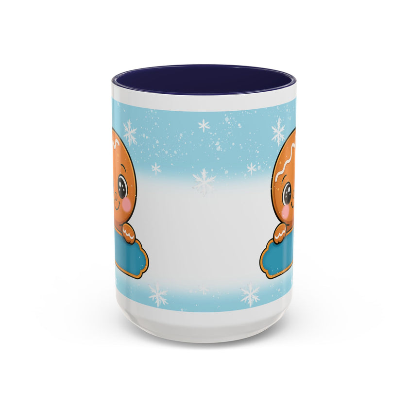 Cute Gingerbread Cookie Coffee Mug — Holiday Accent 11/15oz