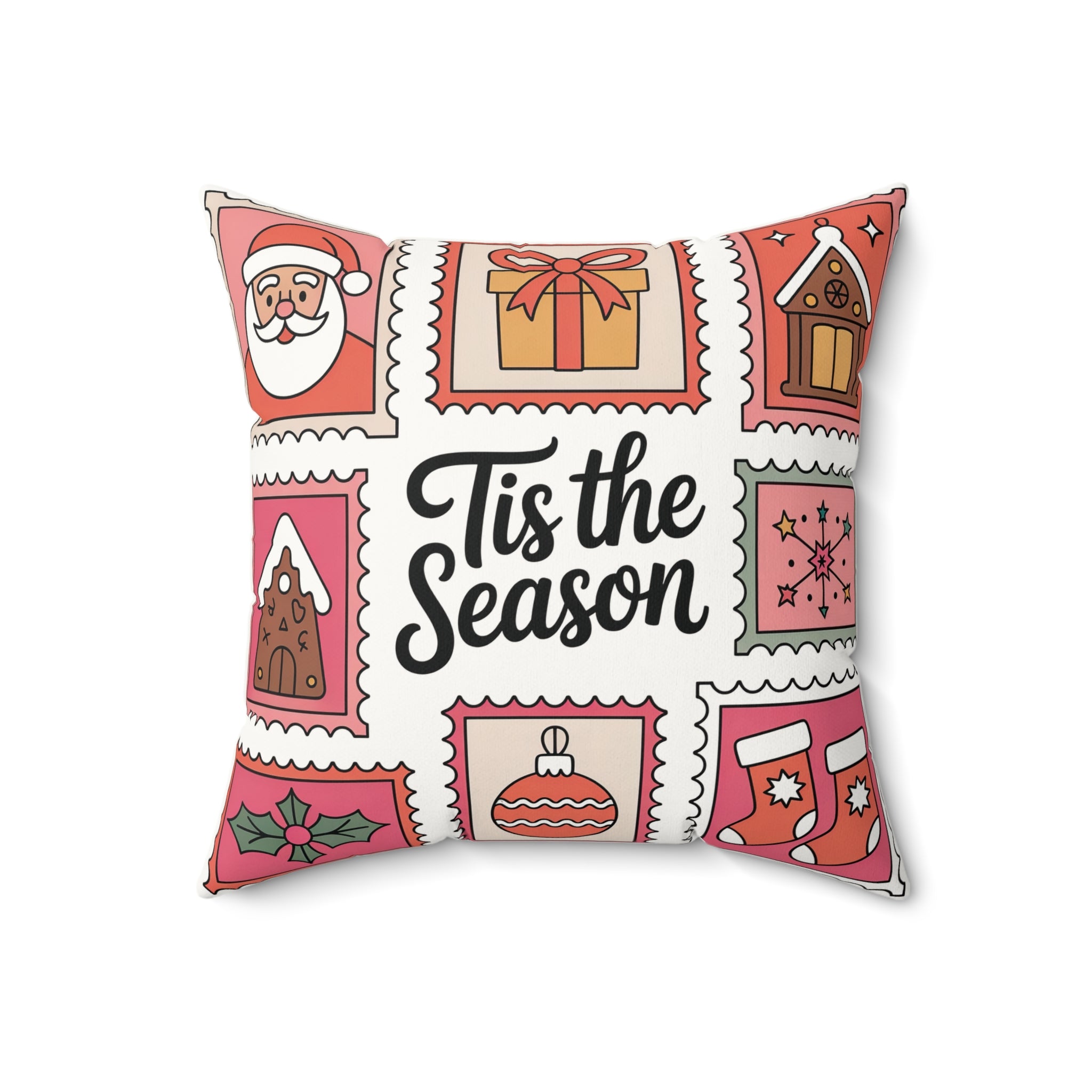 Faux Suede Square Pillow