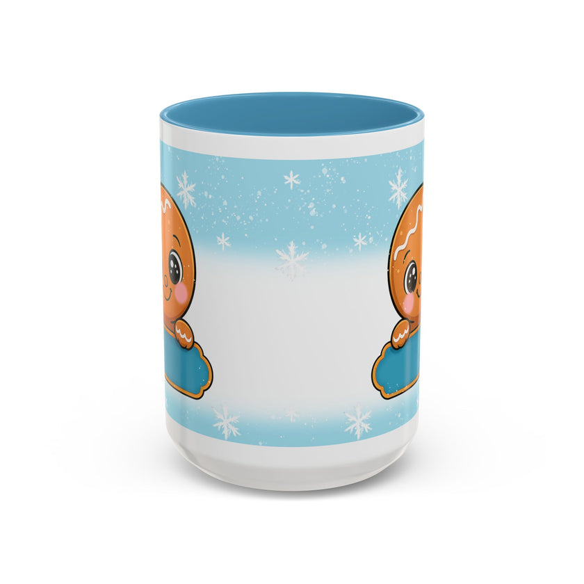 Cute Gingerbread Cookie Coffee Mug — Holiday Accent 11/15oz