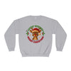 Cute Reindeer Merry Christmas Crewneck Sweatshirt