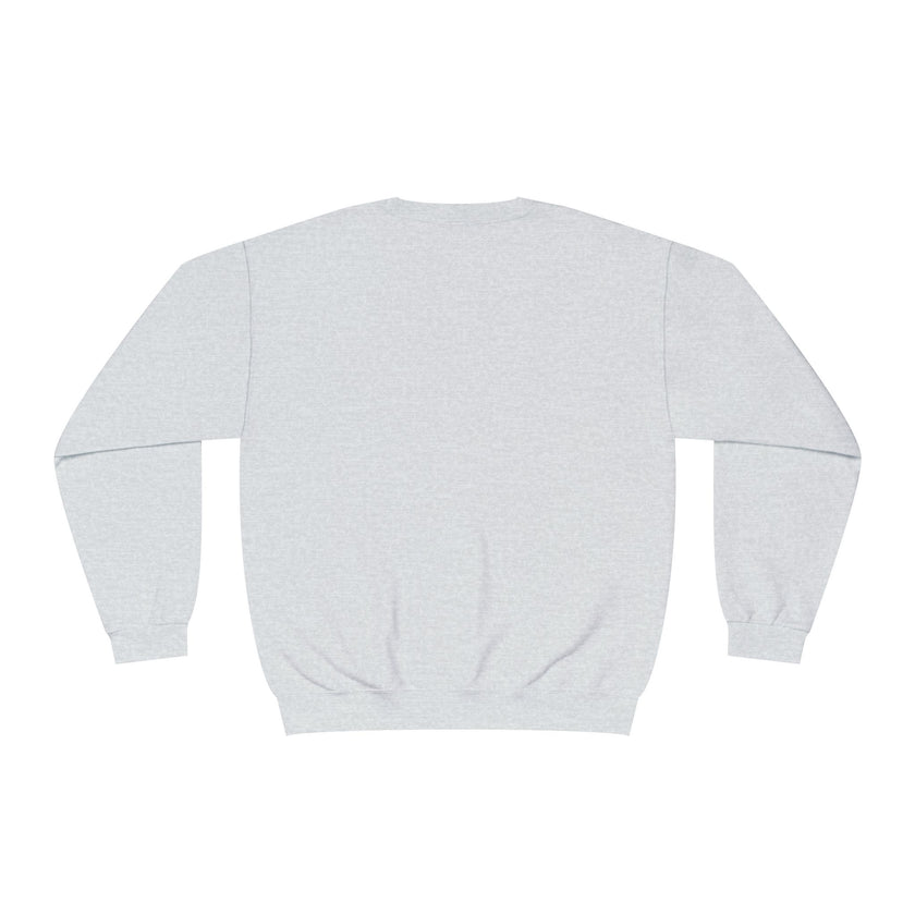 Christmas Cowboy/Cowgirl Sweatshirt — Western Cowhide Trees & Boots Holiday Crewneck