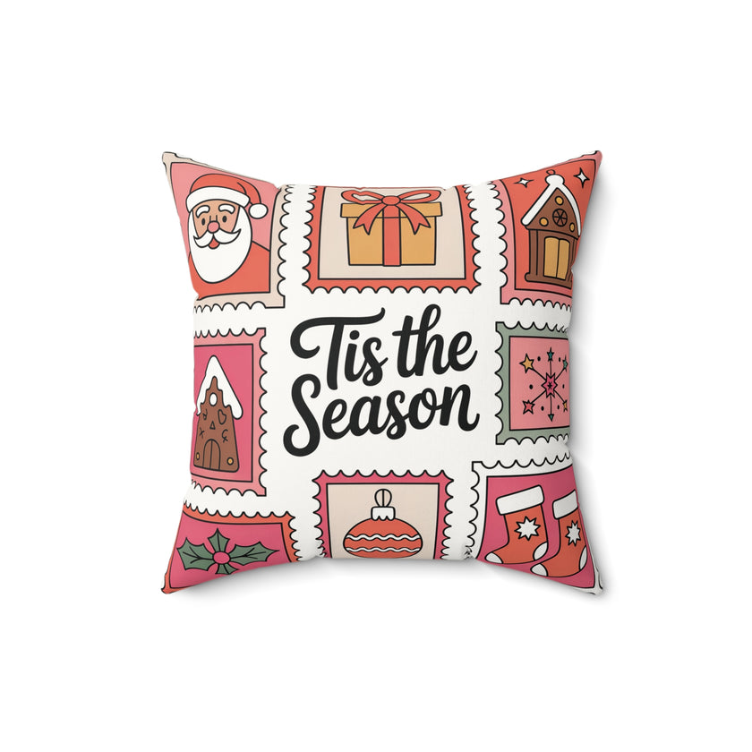 Faux Suede Square Pillow