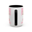 Cute Highland Cow Coffee Mug — Pink Accent Mug with Bow (11/15oz)