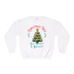 Christmas Tree Crewneck Sweatshirt — “So Merry & Bright” Holiday Pullover