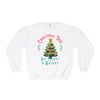 Christmas Tree Crewneck Sweatshirt — “So Merry & Bright” Holiday Pullover
