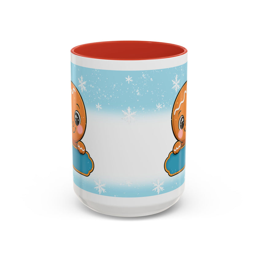 Cute Gingerbread Cookie Coffee Mug — Holiday Accent 11/15oz