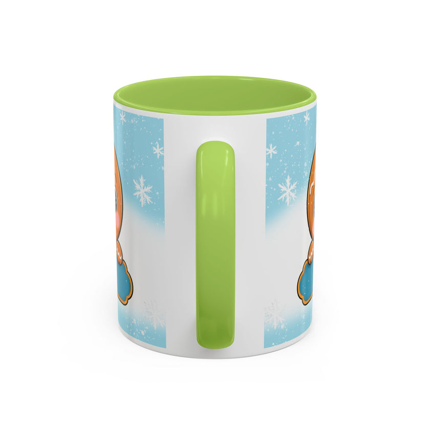 Cute Gingerbread Cookie Coffee Mug — Holiday Accent 11/15oz