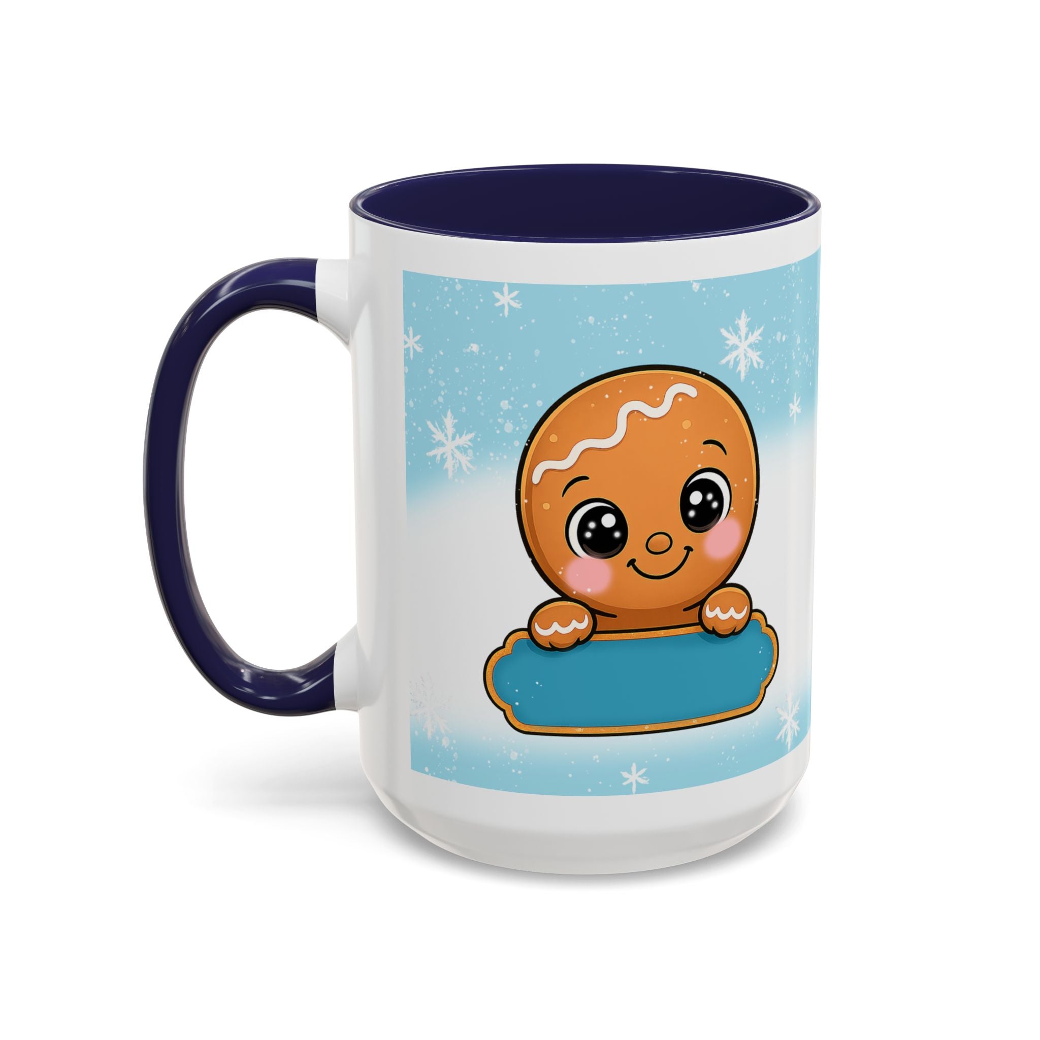 Cute Gingerbread Cookie Coffee Mug — Holiday Accent 11/15oz