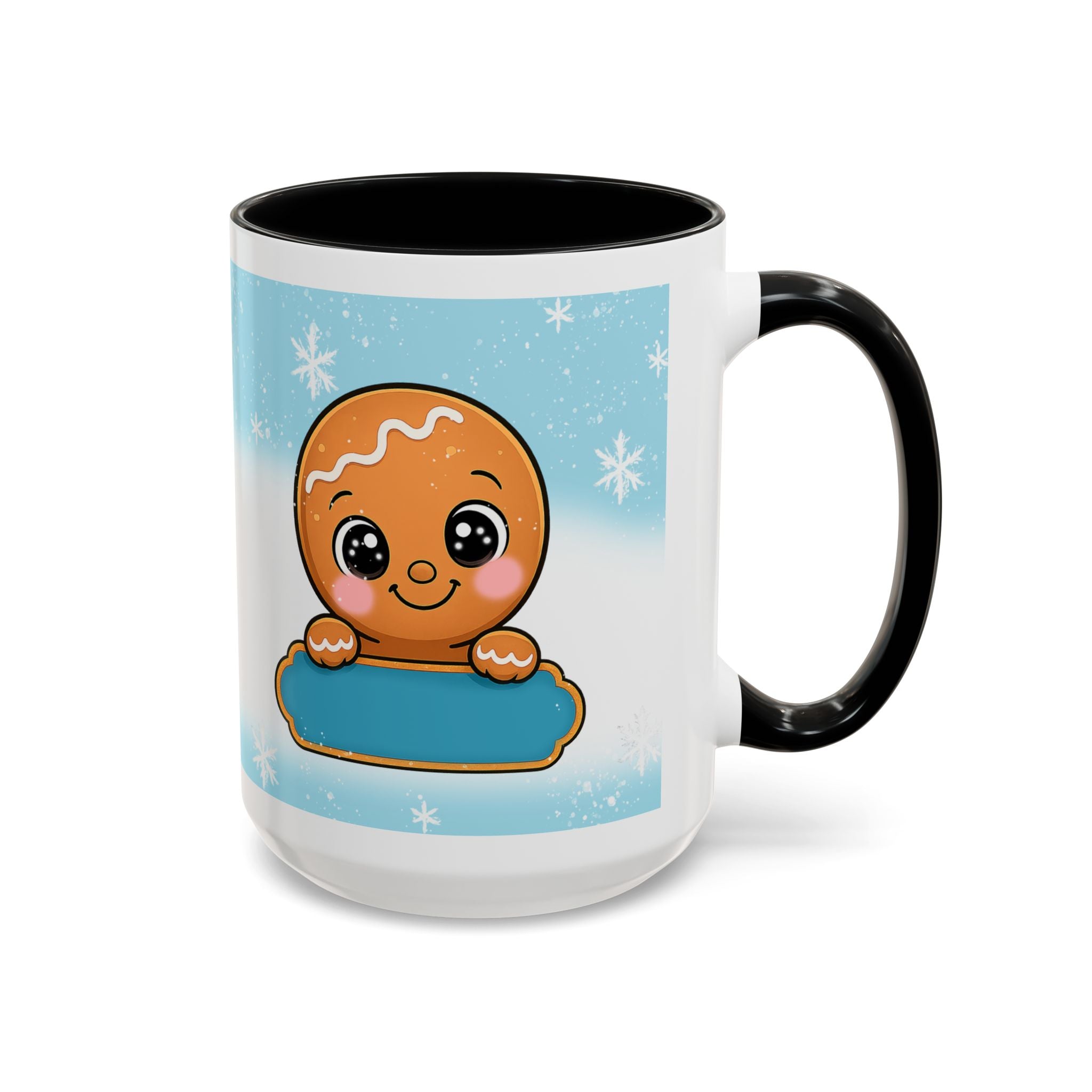 Cute Gingerbread Cookie Coffee Mug — Holiday Accent 11/15oz