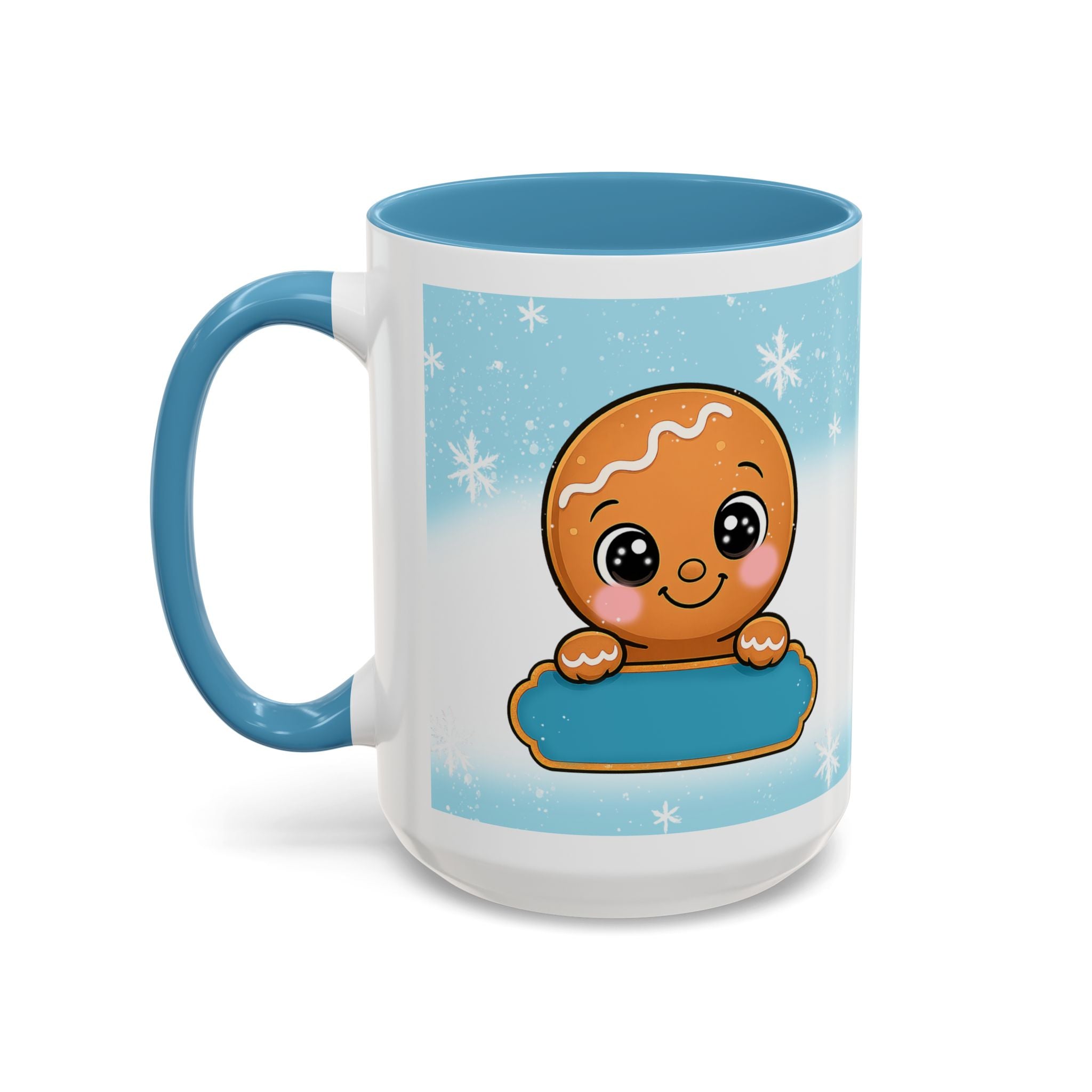 Cute Gingerbread Cookie Coffee Mug — Holiday Accent 11/15oz