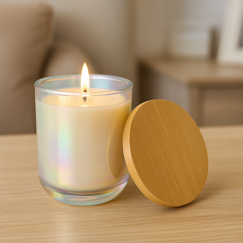 Engraved 14oz Scented Soy Candle — Eco-Friendly Aromatherapy Gift