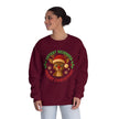 Cute Reindeer Merry Christmas Crewneck Sweatshirt