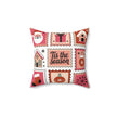 Faux Suede Square Pillow