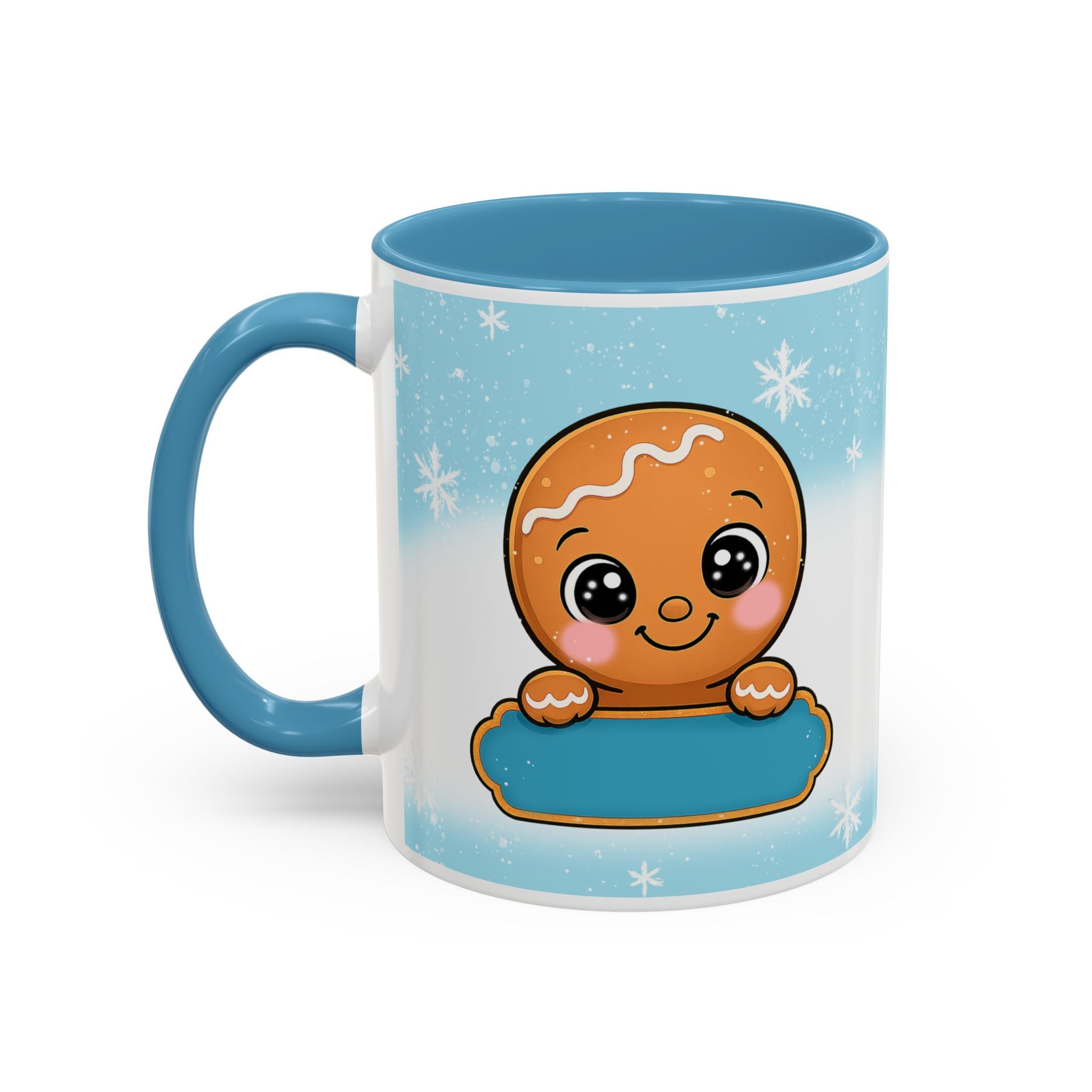Cute Gingerbread Cookie Coffee Mug — Holiday Accent 11/15oz