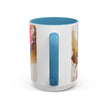 Abstract Watercolor Swirl Coffee Mug (Accent, 11/15oz)