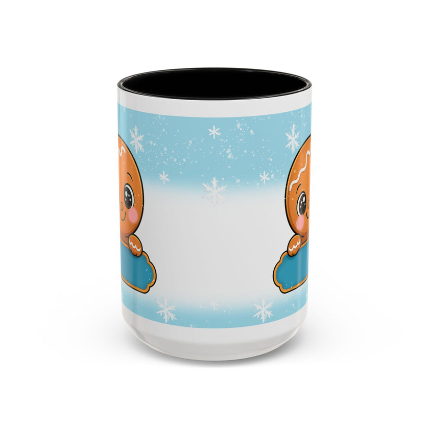 Cute Gingerbread Cookie Coffee Mug — Holiday Accent 11/15oz