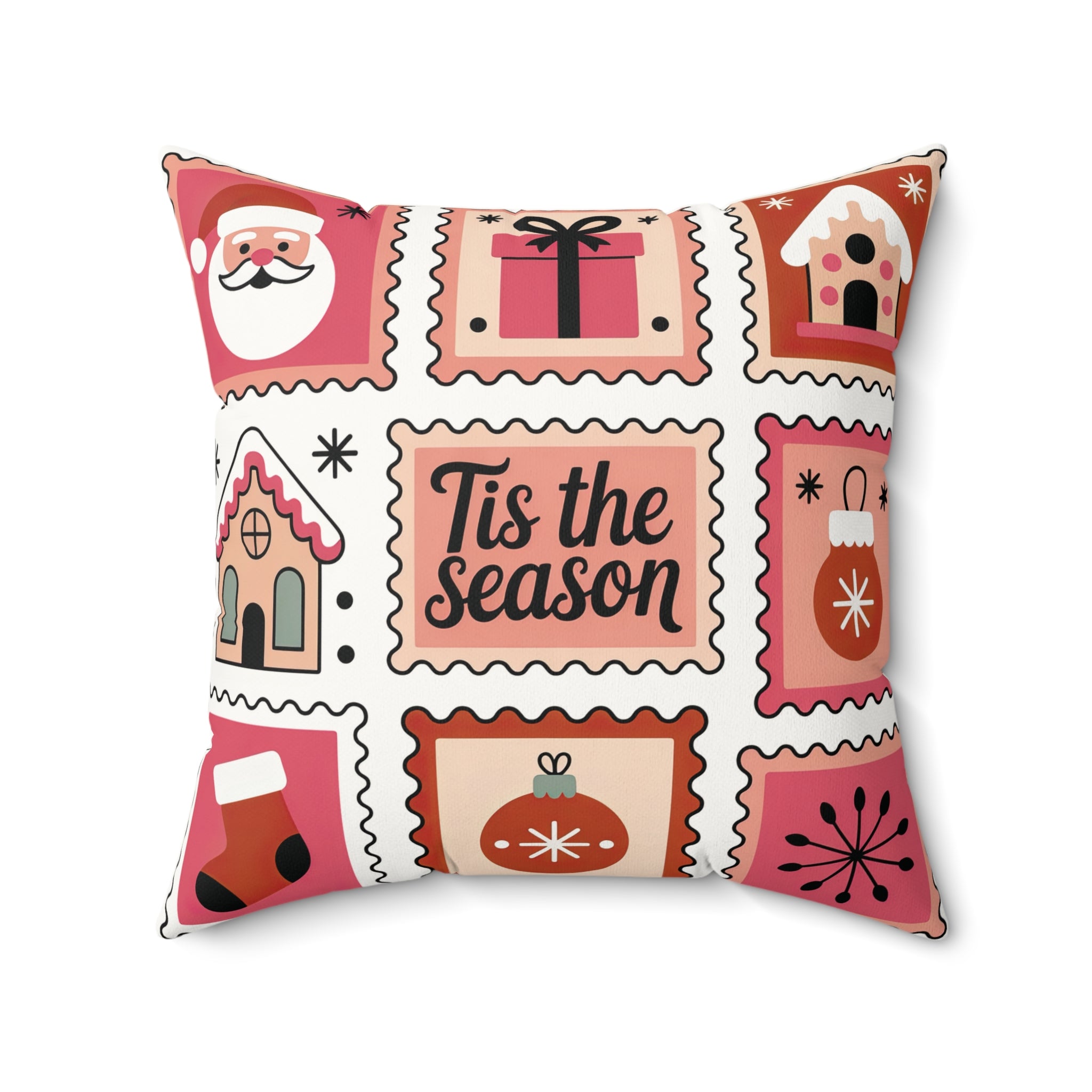 Faux Suede Square Pillow