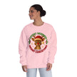 Cute Reindeer Merry Christmas Crewneck Sweatshirt