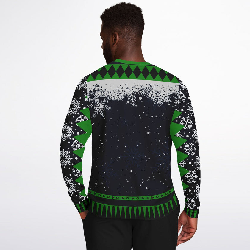 “Working It at the Pole” Funny Christmas Sweat