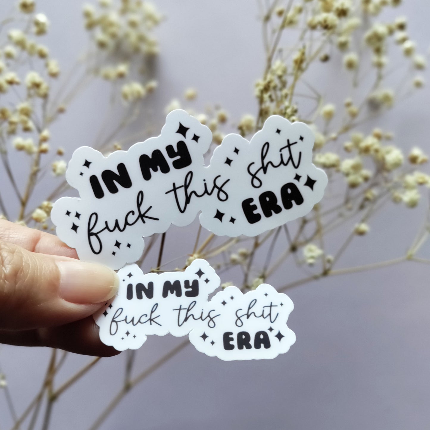 In my F this sh*t Era Large Gloss Sticker - 2 Sizes