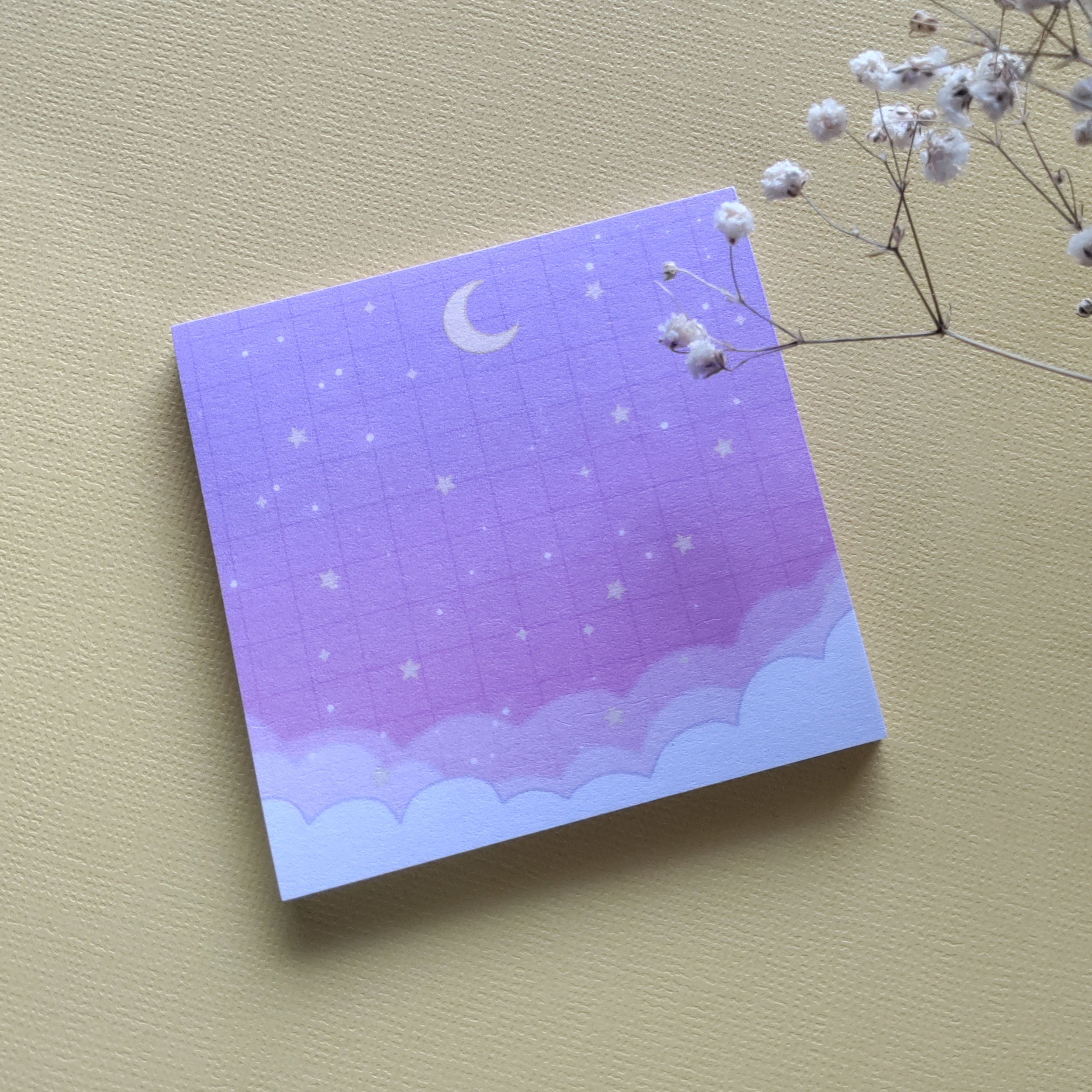3x3 Starry Sky Sticky Notes 50 Sheets – Sassy Packrat Studios