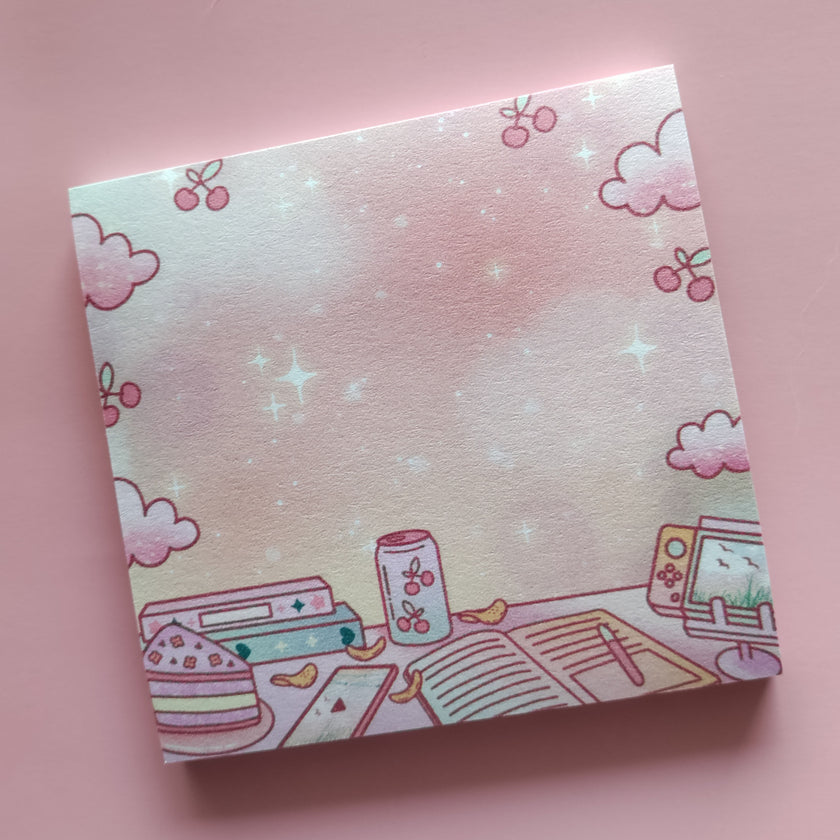 3x3 Study Break Sticker Notes 50 Sheets