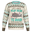 Life Hack Play Dead - Funny Possum Sweatshirt